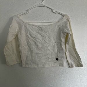 NWT Hollister off the shoulder crop top